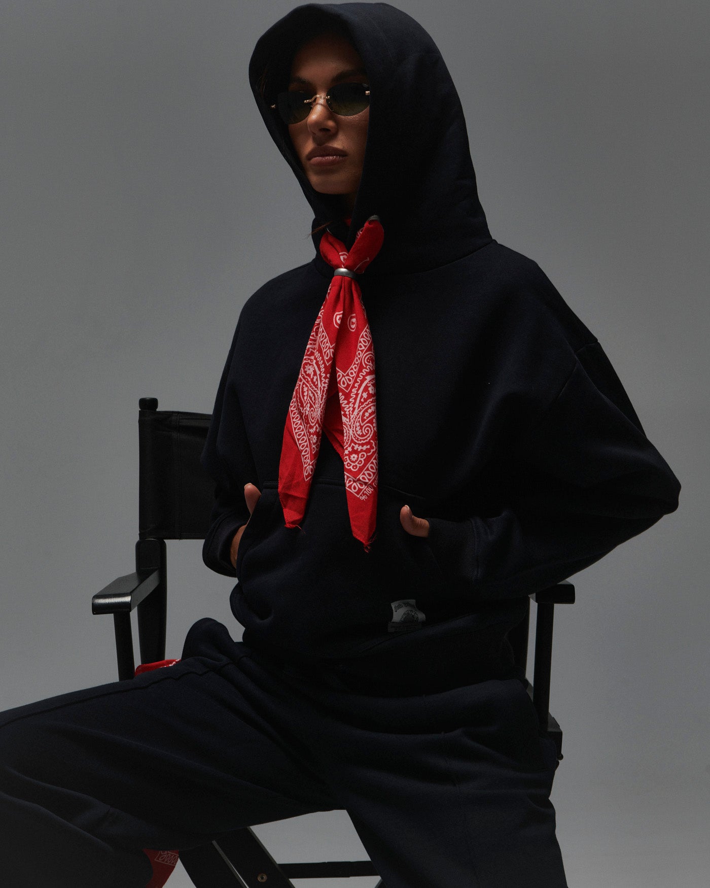 Tuta felpa e pantalone bandana