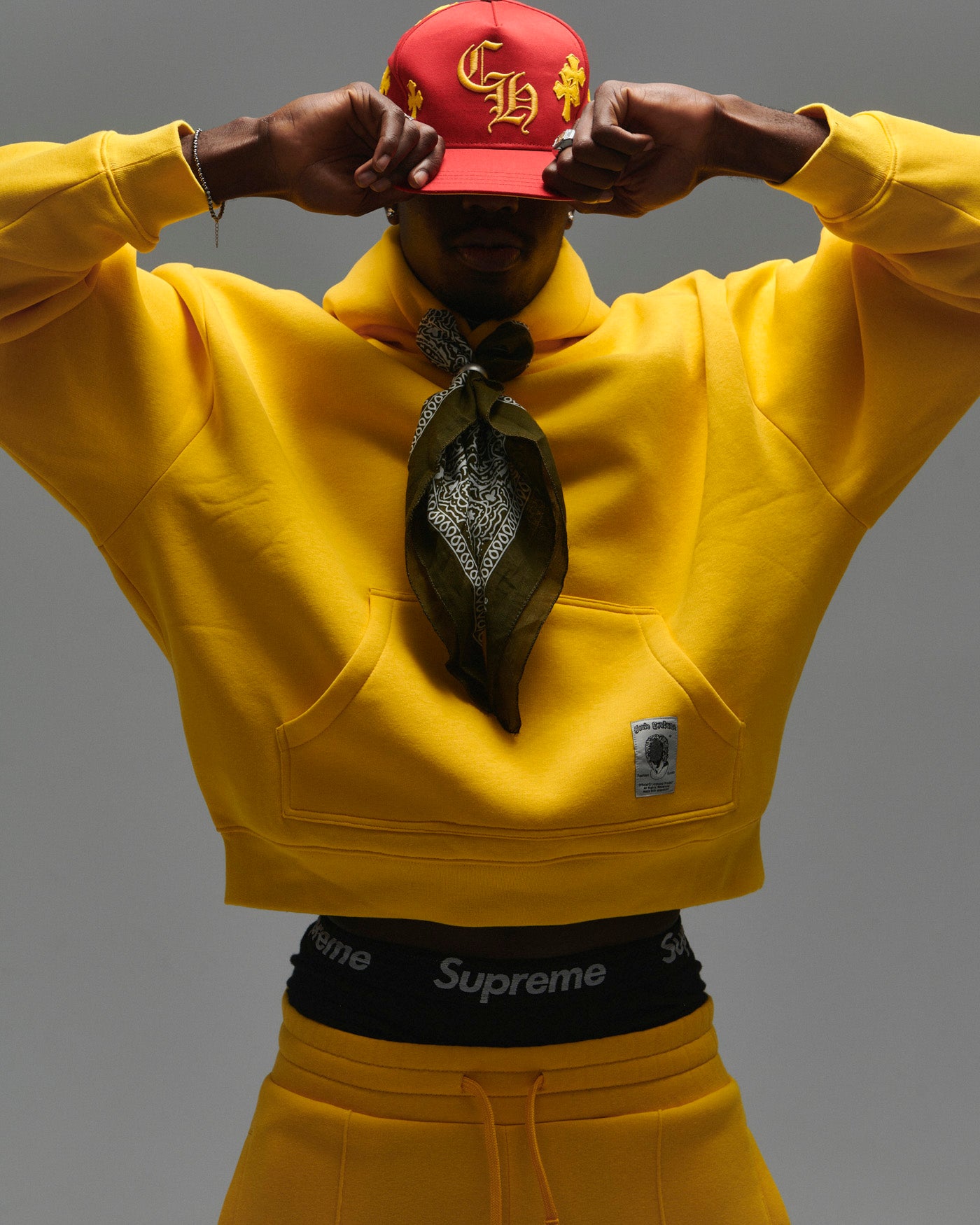 Tuta felpa e pantalone bandana