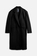 Essential Wool Coat – Black