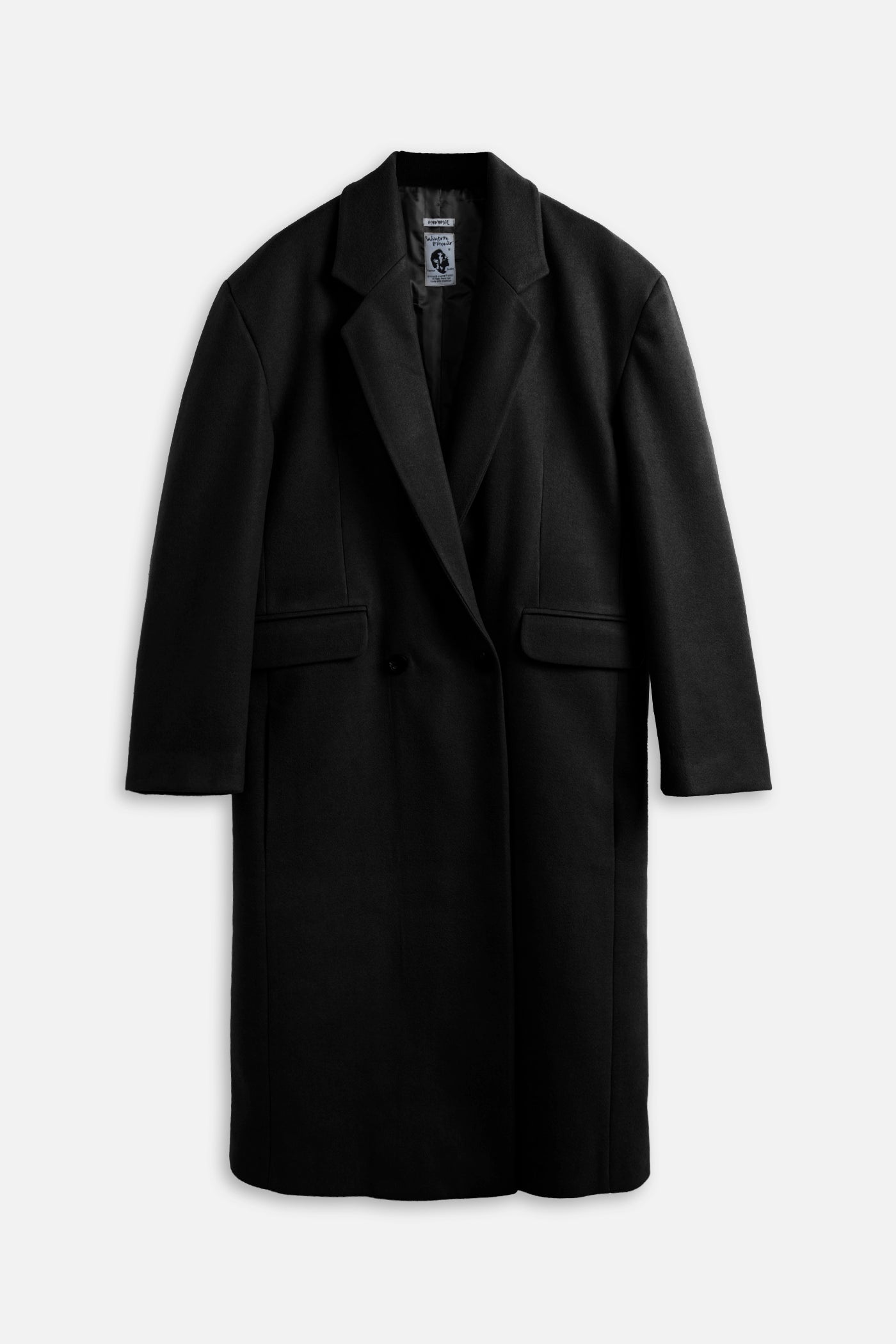 Essential Wool Coat – Black