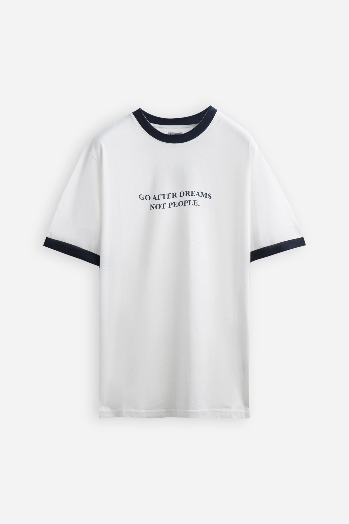Dreams Club Tee – White Navy