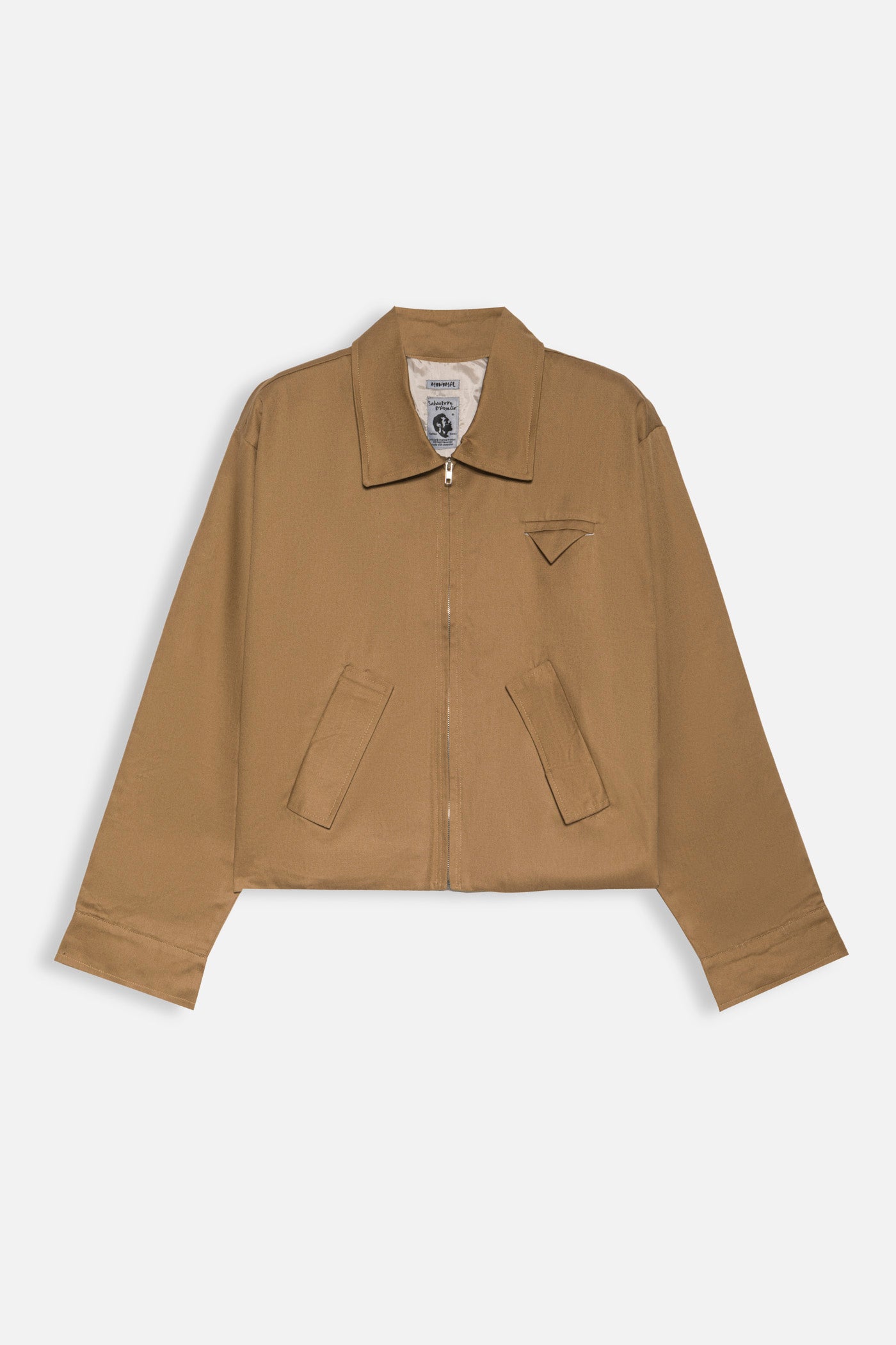 Completo giacca con zip e pantalone