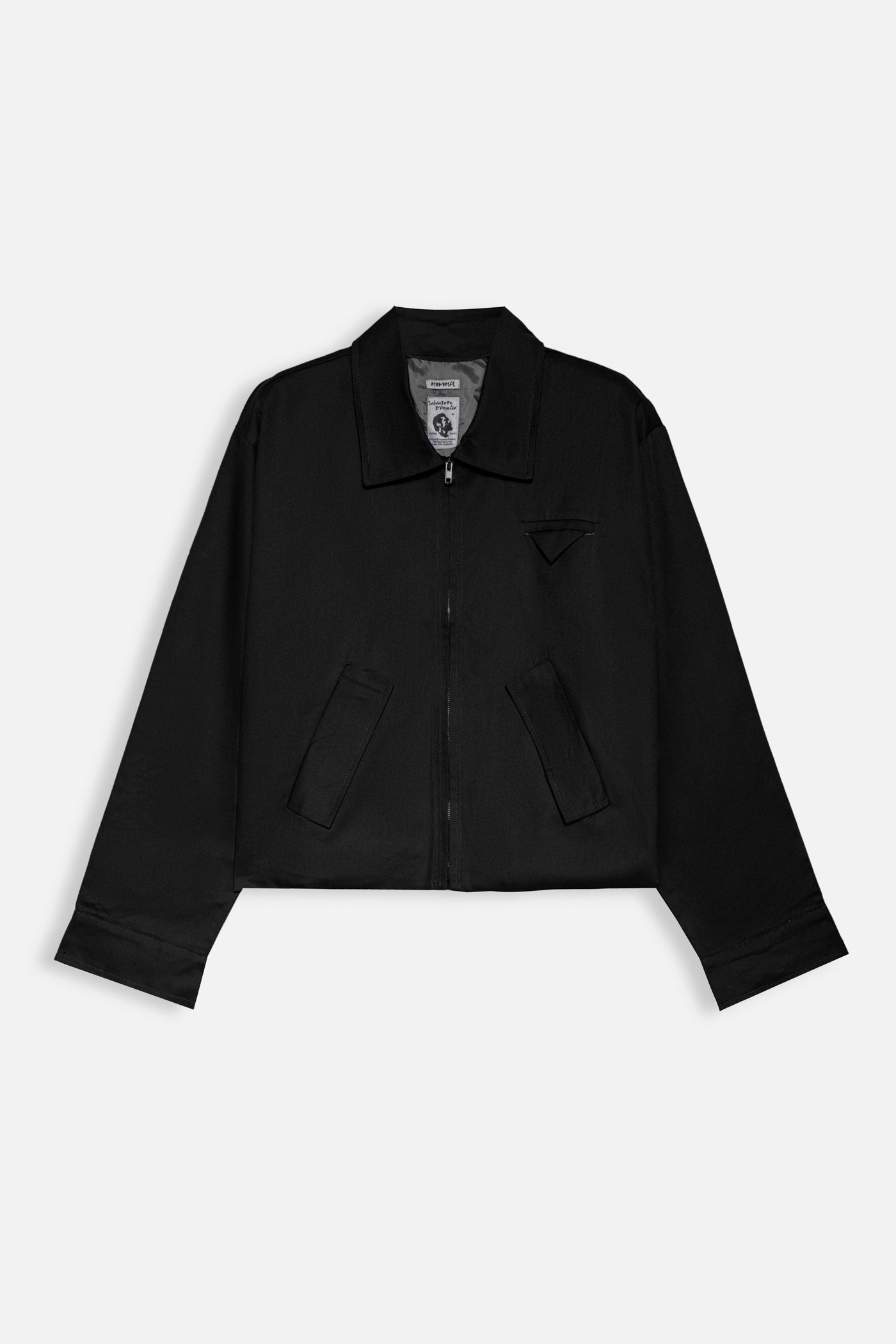 Completo giacca con zip e pantalone