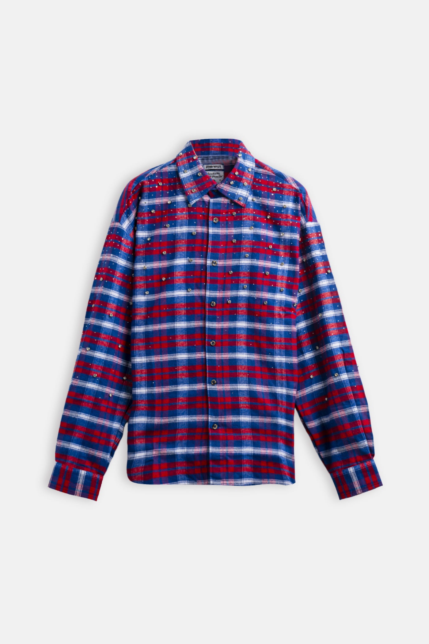 Crystal Shirt Blue & Red