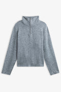 Cozy Half Zip – Grey