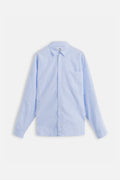 Patterned Shirt Light Blue