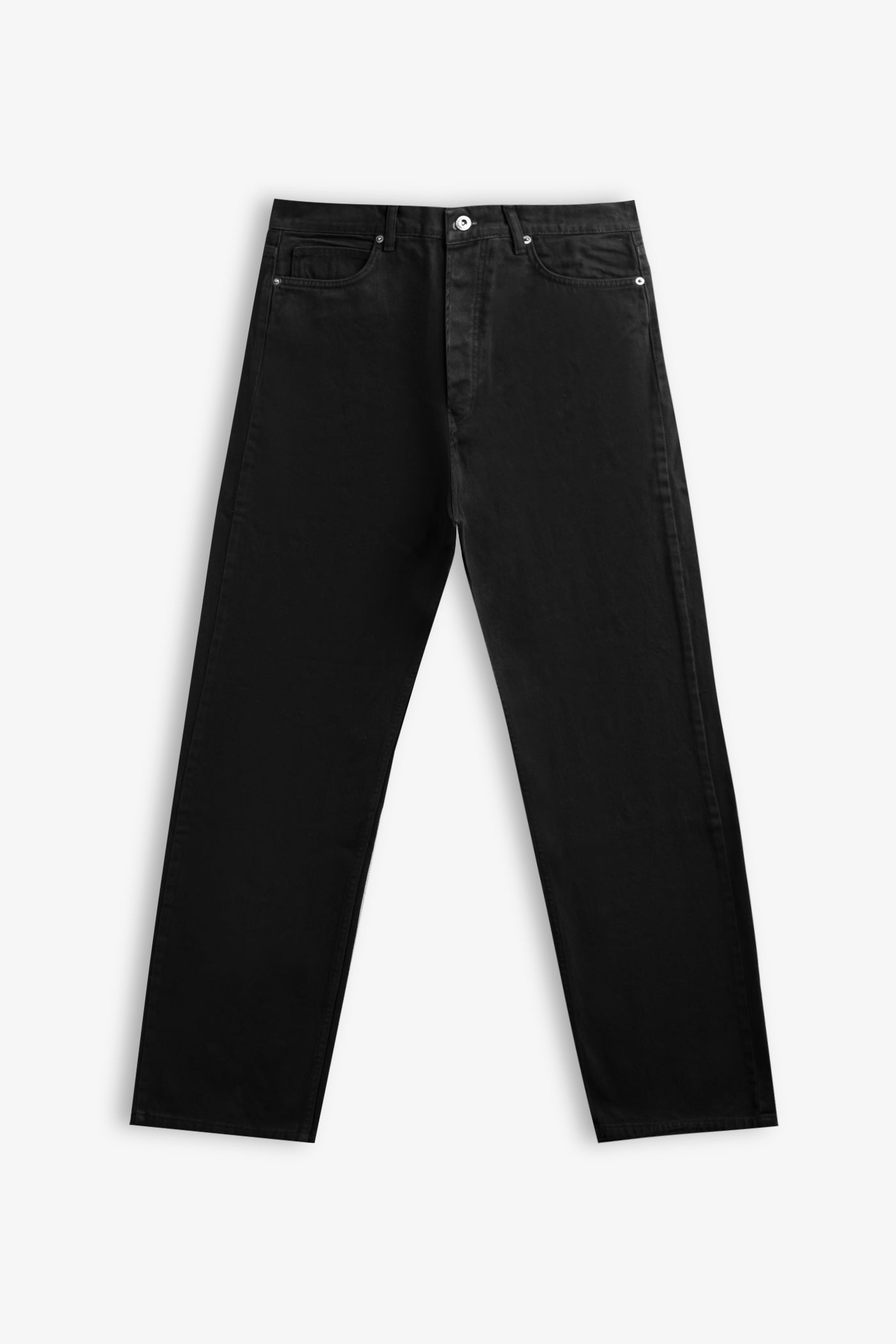 Essential Straight Denim – Black
