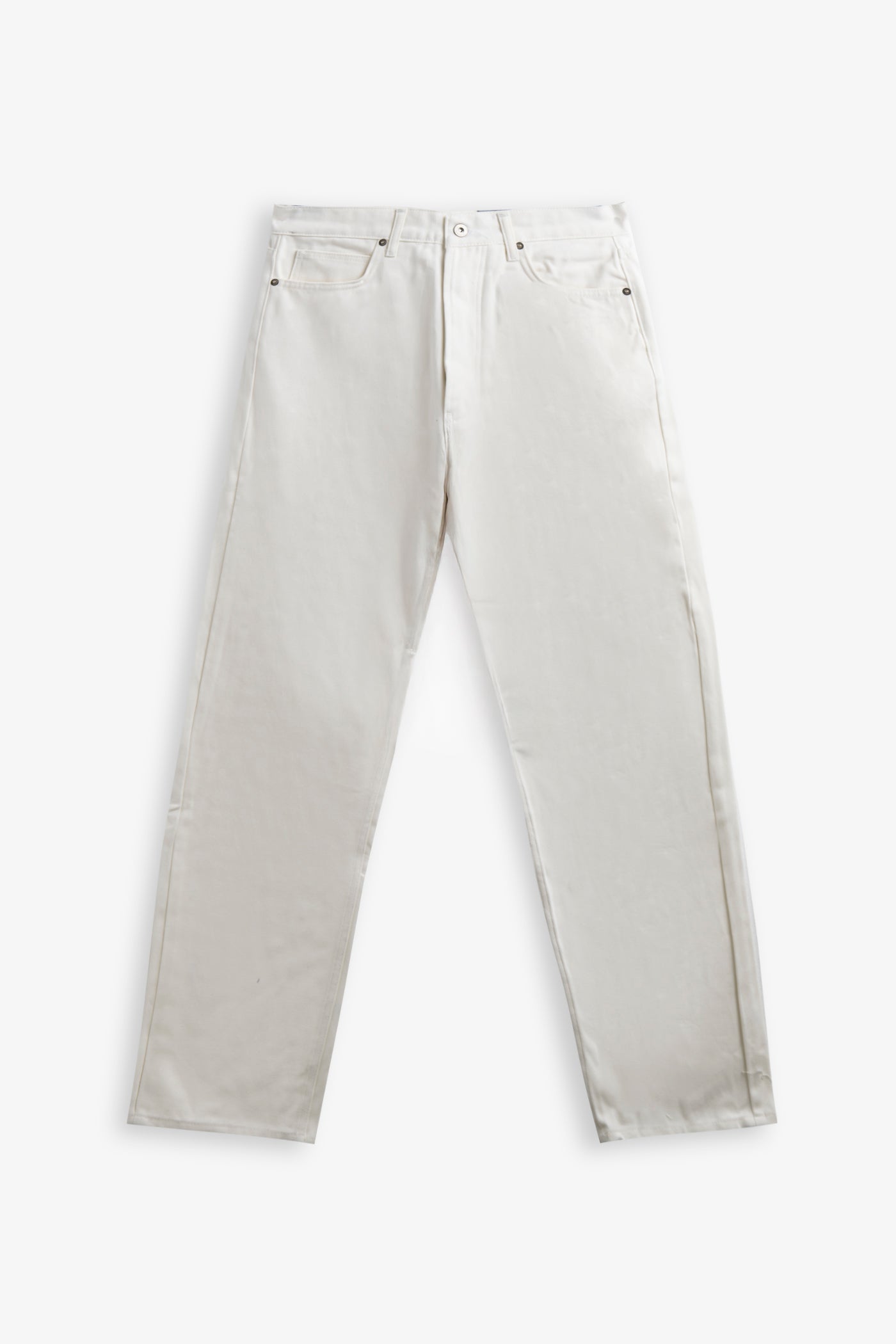 Essential Straight Denim – Cream