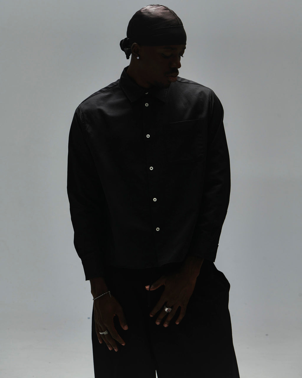 Cropped Oxford Shirt