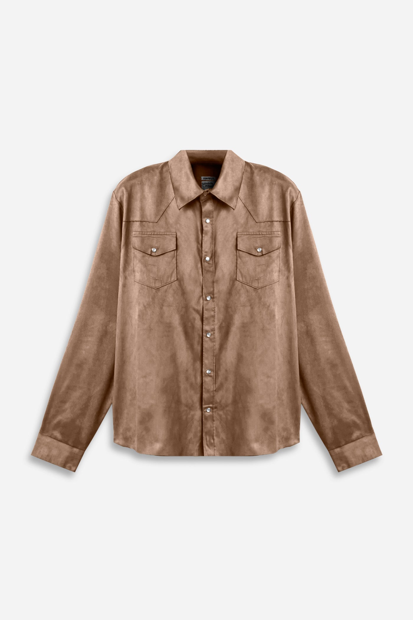 LOOK - Suede Effect Western Shirt