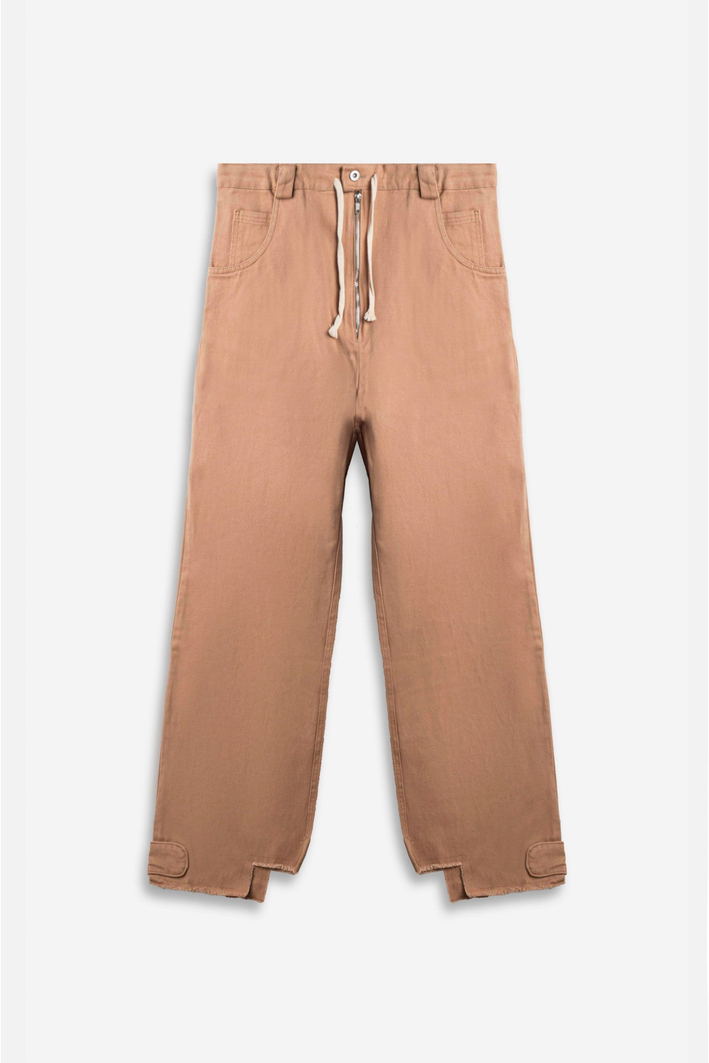 LOOK - Zipped Pants Ochre