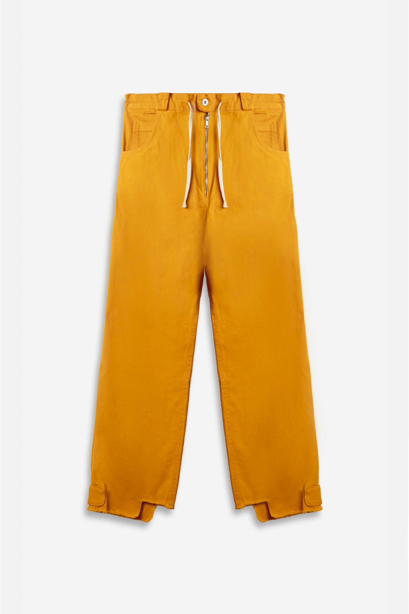 LOOK - Zipped Pants Ochre