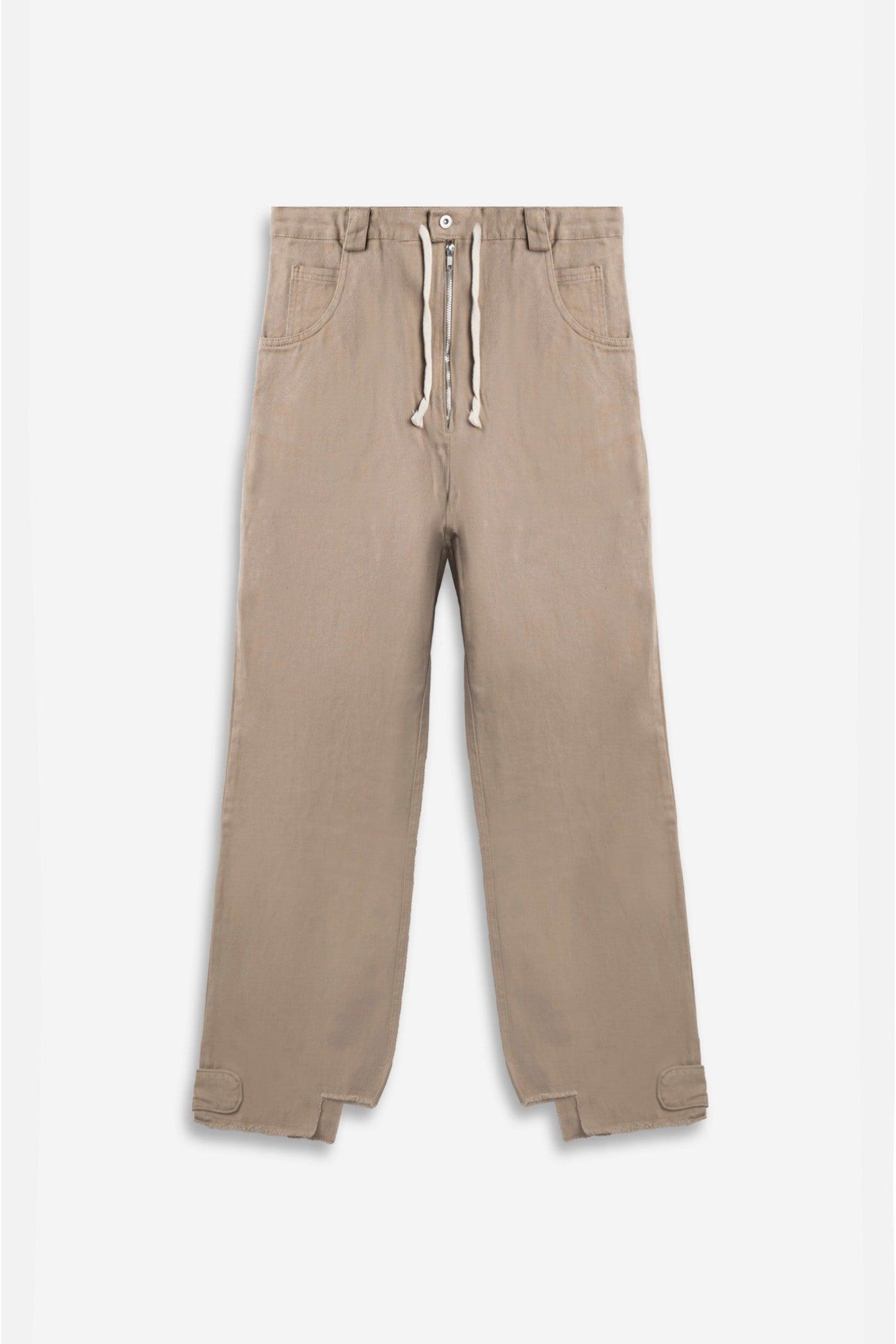 LOOK - Zipped Pants Ochre