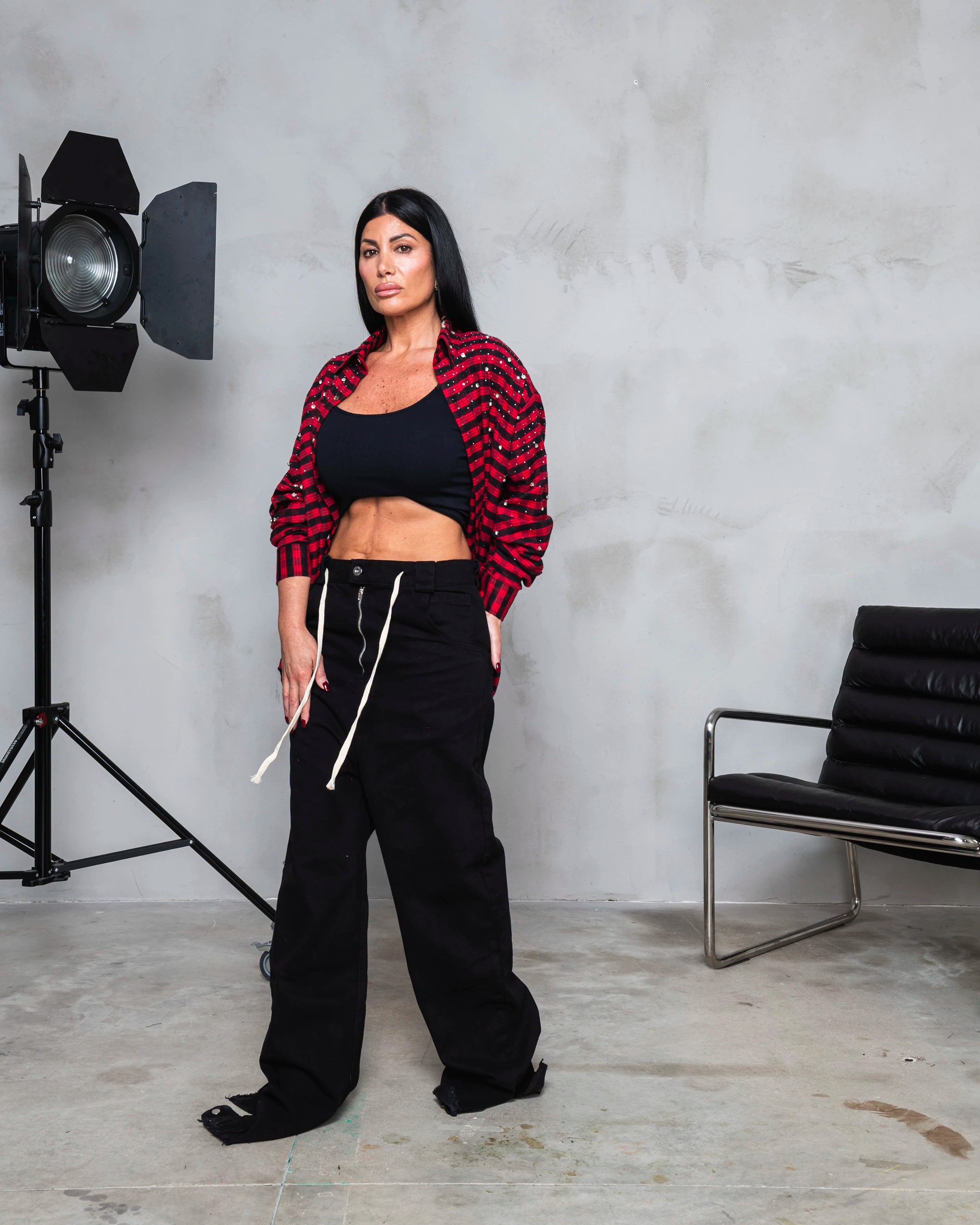 LOOK - Crystal Shirt Red