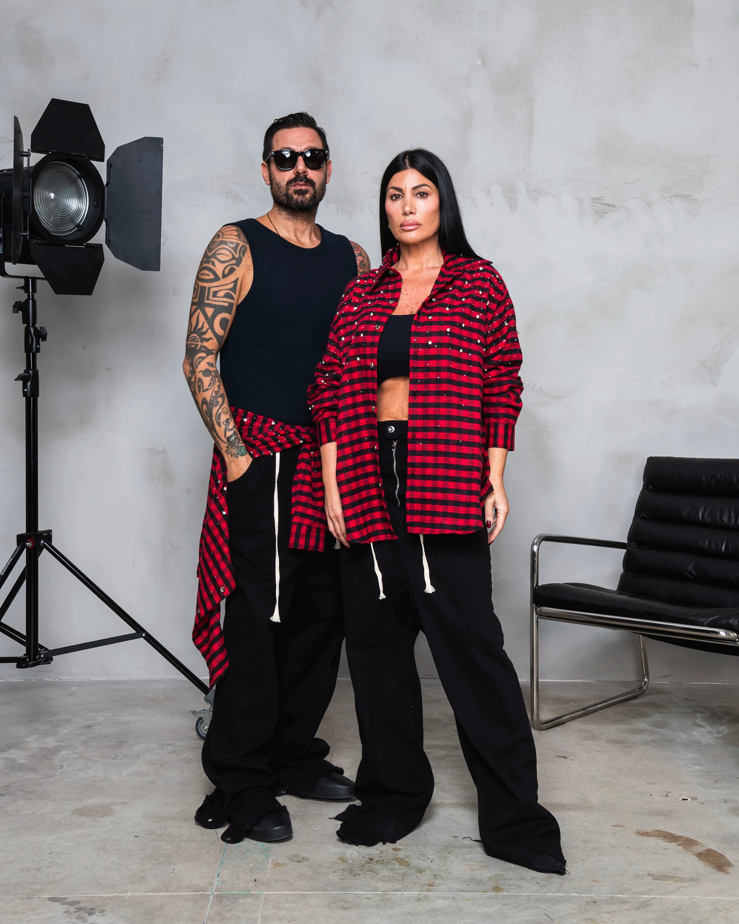 LOOK - Crystal Shirt Red