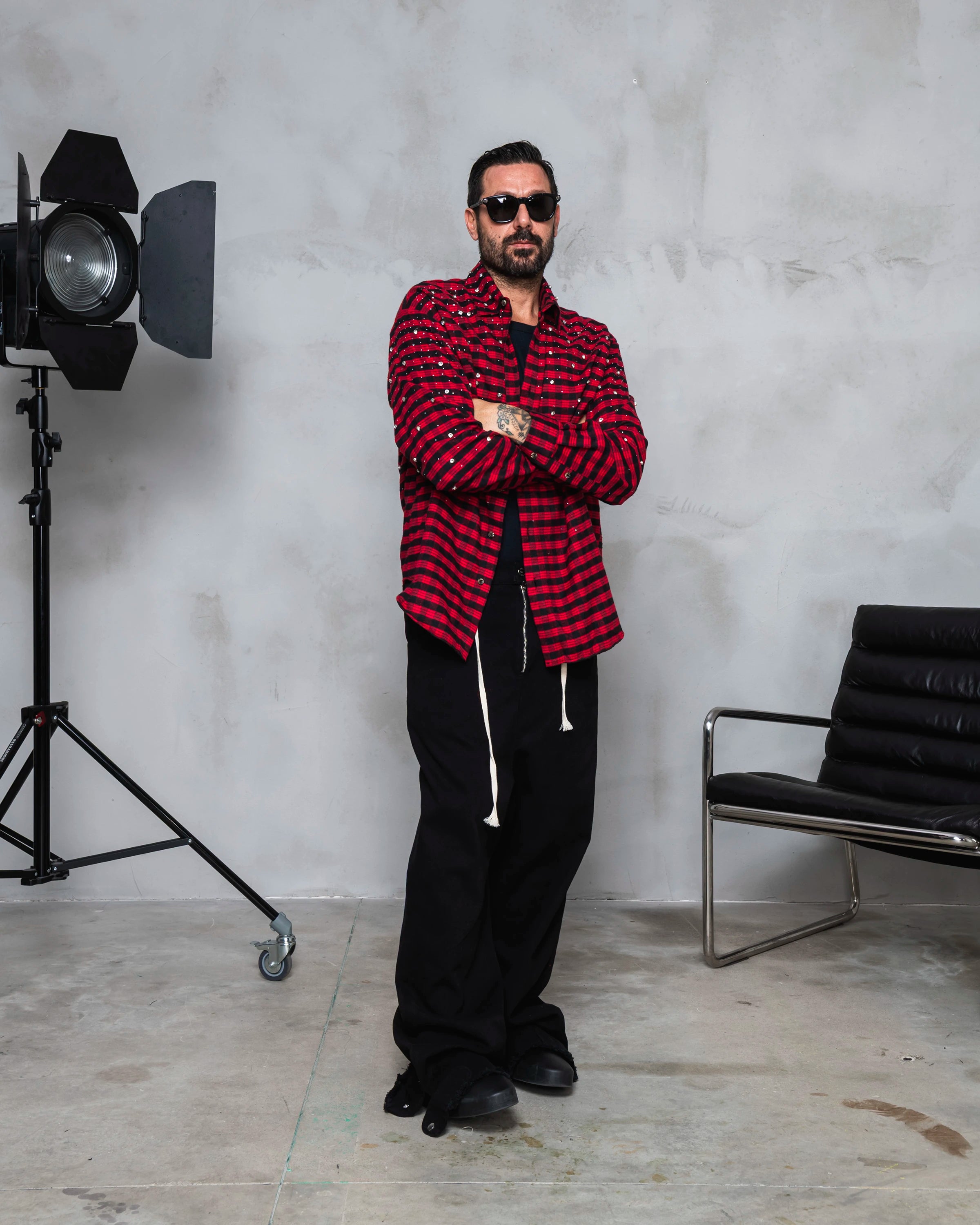 LOOK - Crystal Shirt Red